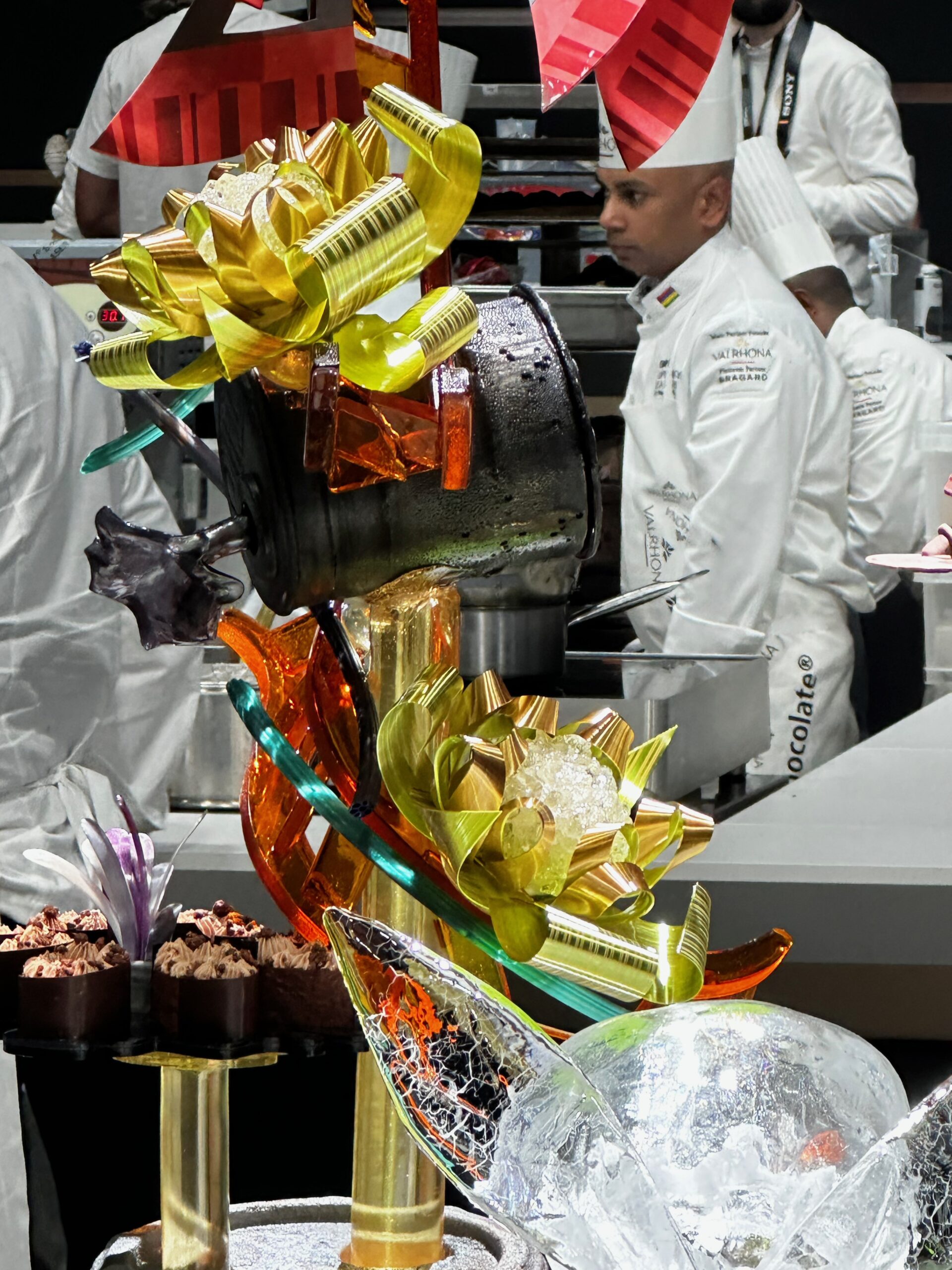 Club Coupe du Monde Team U.S.A.'s Restaurant-Style Dessert presentation at  the 2023 Coupe du Monde de la Pâtisserie – Pastry Team USA