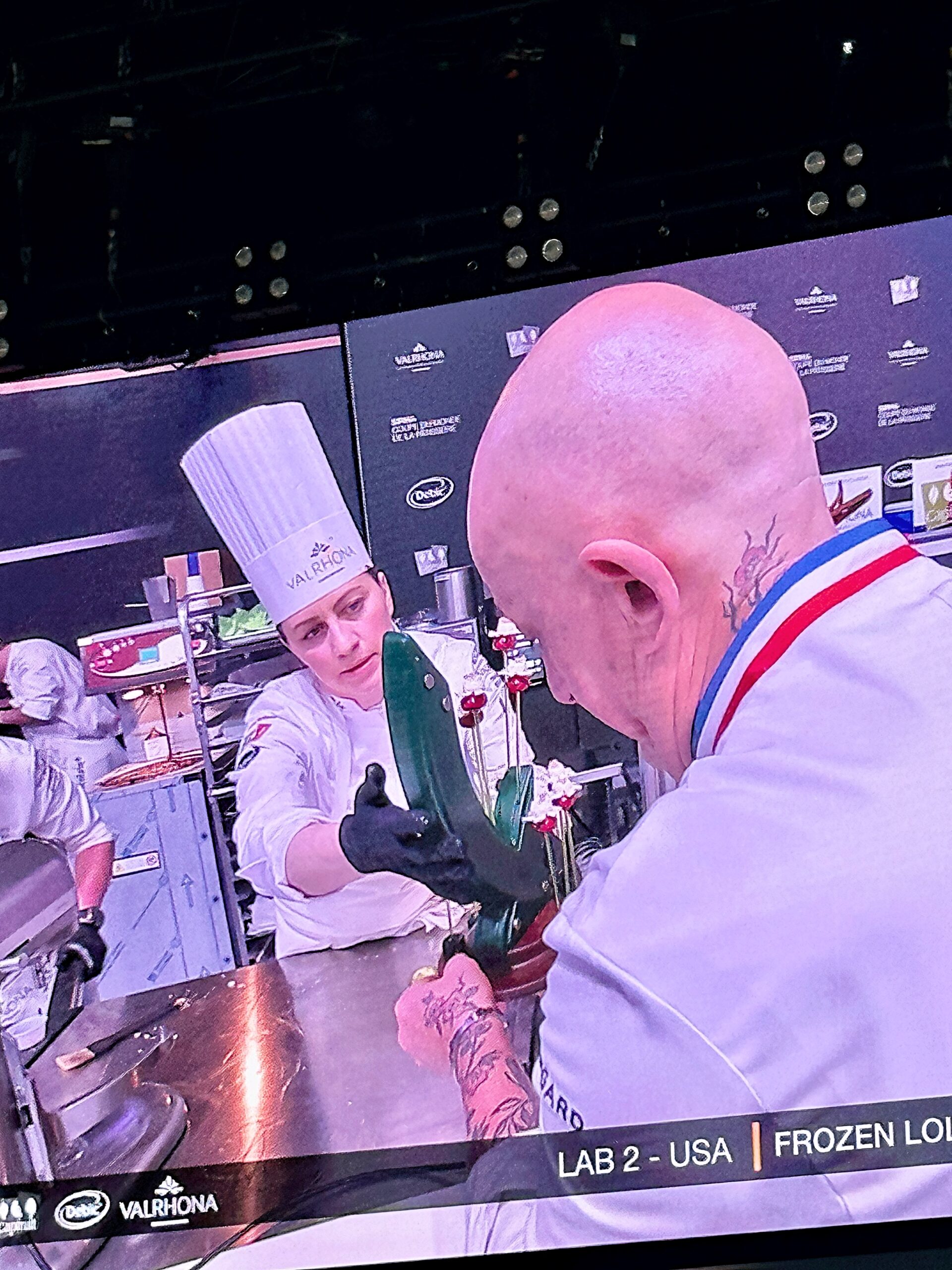 Club Coupe du Monde Team U.S.A.'s Restaurant-Style Dessert presentation at  the 2023 Coupe du Monde de la Pâtisserie – Pastry Team USA