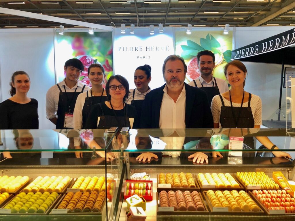 Pierre Hermé at his Parisian pastry shop