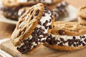 ice cream cookie sandwich