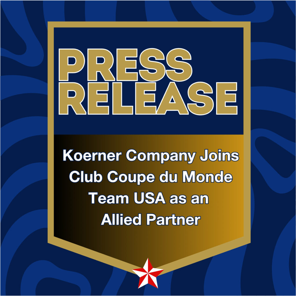 Koerner Company press release placard